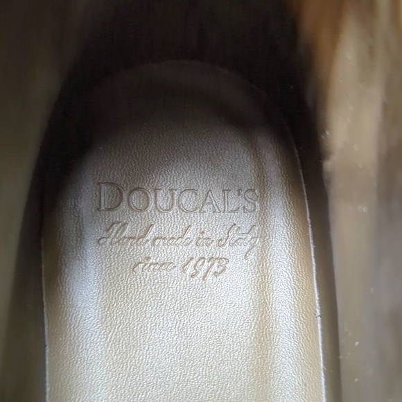 Doucal's Italy Chukka Desert Lace-Up Olive Brown Low Boots 44 10.5 11 - Picture 8 of 11